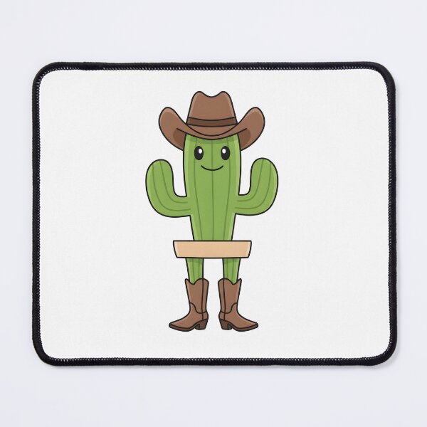 Item preview, Cactus Cowboy Funny Western Art tee designed and sold by MofazStyle.