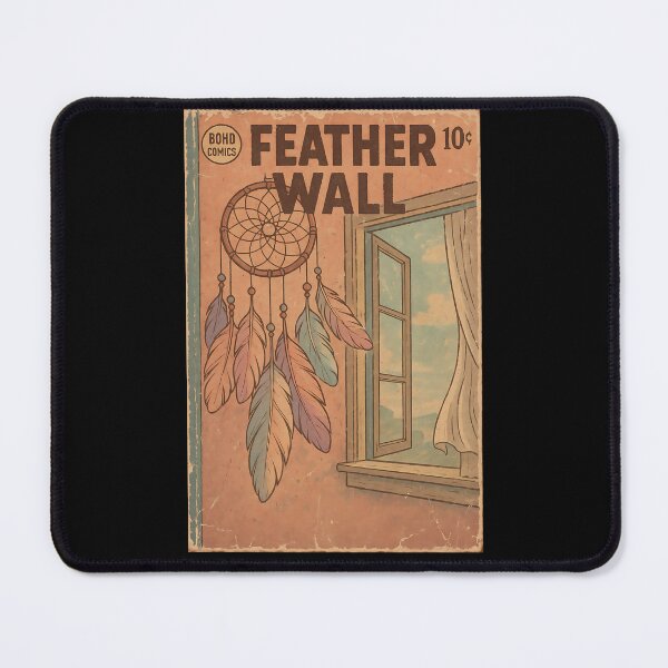 Item preview, Boho Aesthetic: Feather Wall designed and sold by bapupa.