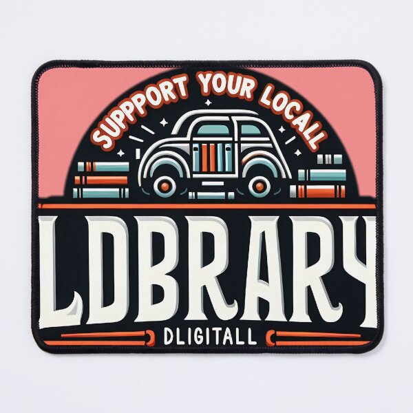 Item preview, support your local library designed and sold by NCNGDESIGN.