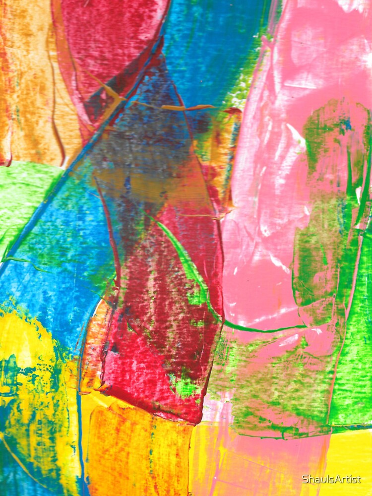 Thumbnail 4 of 4, iPhone Case, Color Map Abstract Painting designed and sold by ShaulsArtist.