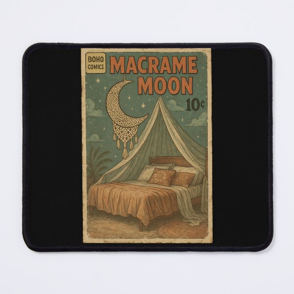 Item preview, Boho Aesthetic: Macrame Moon designed and sold by bapupa.
