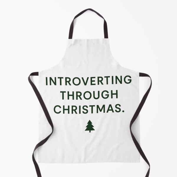 Aperçu de l'œuvre Introverting Through Christmas – T-shirt Minimaliste et Drôle créée et vendue par Zion by Carvalho.