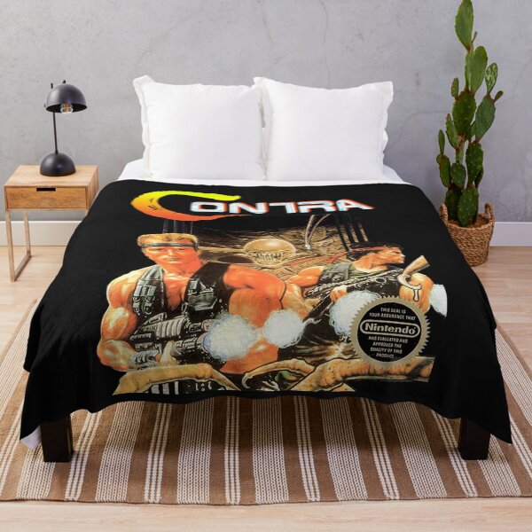 Item preview, Contra-Retro-NES-Box-Art-Video-Game-Retro-T-Shirt,1, copy designed and sold by AnneliLind.