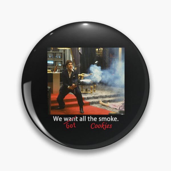 Item preview, Cookies-X-Scarface-All-The-Smoke-Tee-#Allthesmoketee-#Mentee-#Stylishtees-#fashion-#streetwear-#Swag copy designed and sold by AnneliLind.