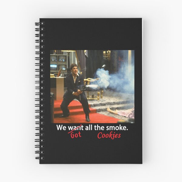 Item preview, Cookies-X-Scarface-All-The-Smoke-Tee-#Allthesmoketee-#Mentee-#Stylishtees-#fashion-#streetwear-#Swag copy designed and sold by AnneliLind.