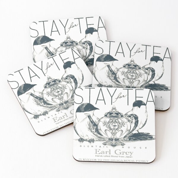 Item preview, Onaga Tea Poster - Earl Grey designed and sold by hichili-dori.