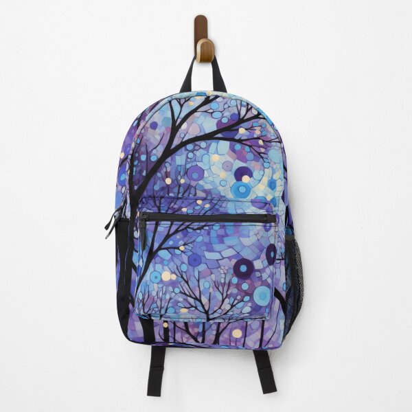 Item preview, Amethyst Nightfall – Klimt-Inspired Forest of Light designed and sold by Ewa Miller.