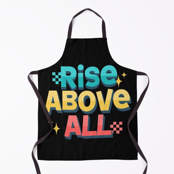 Item preview, Rise Above All Bold Motivational Typography Design designed and sold by SaadArtCo.