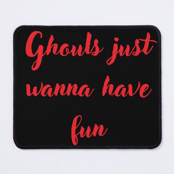 Item preview, Ghouls Just Wanna Have Fun – Halloween Quote T-Shirt | Shadows Into Light Font designed and sold by GoodVibe-Studio.