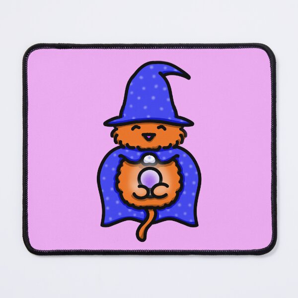 Item preview, Cozy Crystal Ball Wizard Cat designed and sold by DragginThruTime.