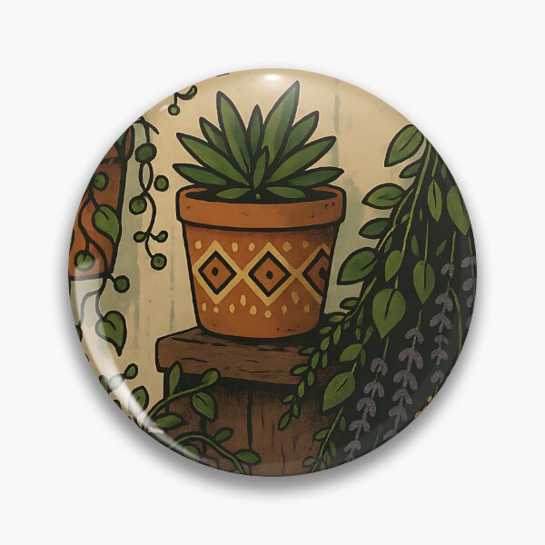 Item preview, Botanical Bohemian: Patterned Pots designed and sold by bapupa.