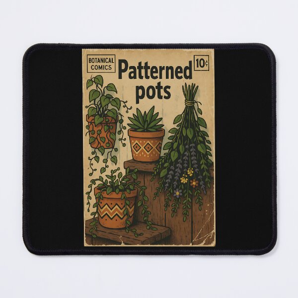 Item preview, Botanical Bohemian: Patterned Pots designed and sold by bapupa.