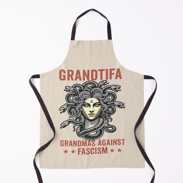 Item preview, Grantifa Grandmas Against Fascism ,Protest Medusa Feminist designed and sold by gear-posters.