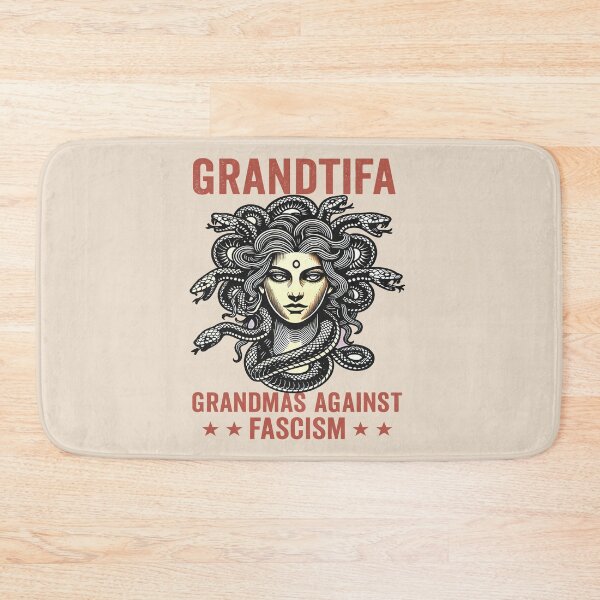 Item preview, Grantifa Grandmas Against Fascism ,Protest Medusa Feminist designed and sold by gear-posters.