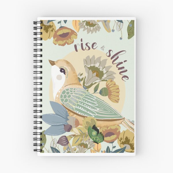 Item preview, Rise & Shine Folk Art Bird designed and sold by OutbreakDesigns.