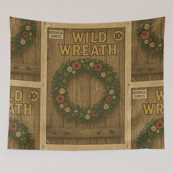 Item preview, Botanical Bohemian: Wild Wreath designed and sold by bapupa.