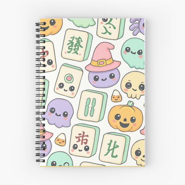 Item preview, Cute Halloween Mahjong Tile Pattern Design designed and sold by Best Pattern⭐⭐⭐⭐⭐.