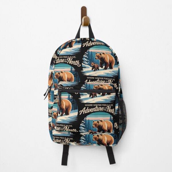 Item preview, Northern Adventure with Mother Bear and Cub designed and sold by SplashTastic.