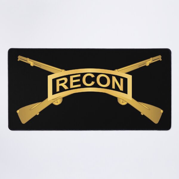 Item preview, Army - Infantry Branch w Gold-Black RECON Tab X 300 designed and sold by Military Insignia Products.