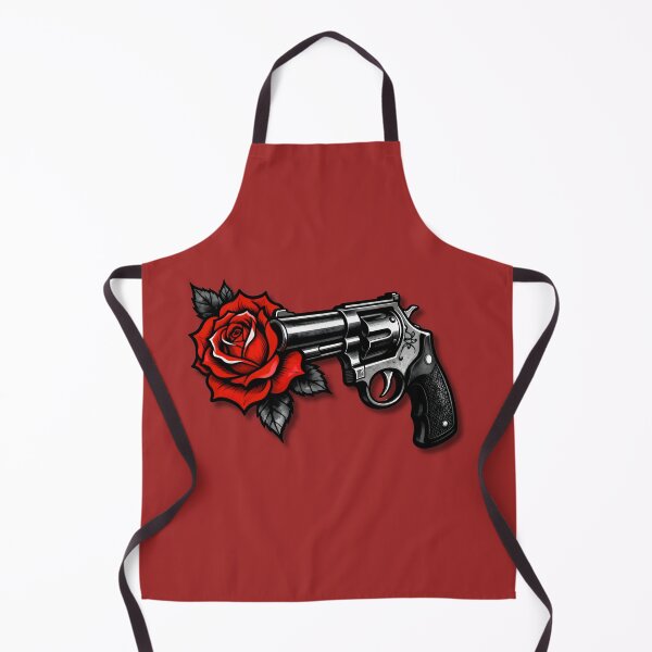 Item preview, A GUN AND A RED ROSE designed and sold by infinitearte.
