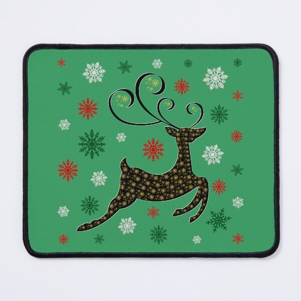 Item preview, Xmas reindeer and snowflakes designed and sold by Rbnano.