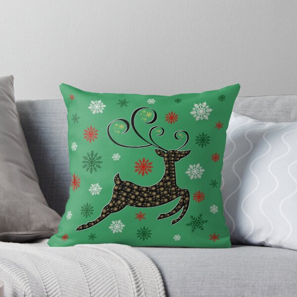 Item preview, Xmas reindeer and snowflakes designed and sold by Rbnano.