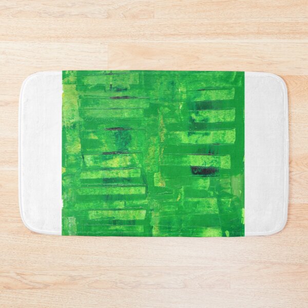 Item preview, Knifed Green Abstract Art designed and sold by ShaulsArtist.