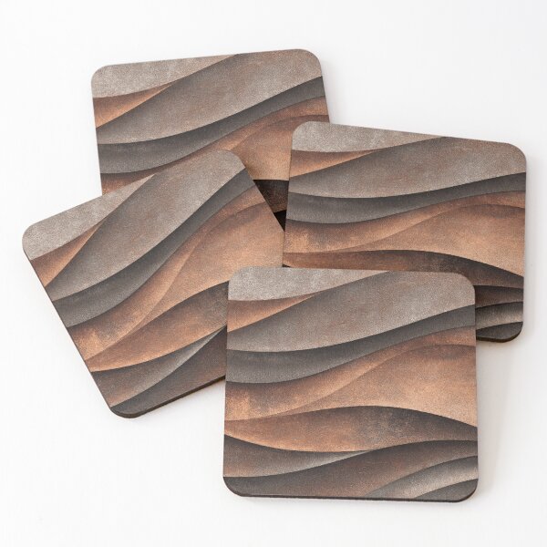 Item preview, Layered Curved Oxidized Steel with Sculptural Depth and Modern Bold Urban Vibes designed and sold by MysticMarble.