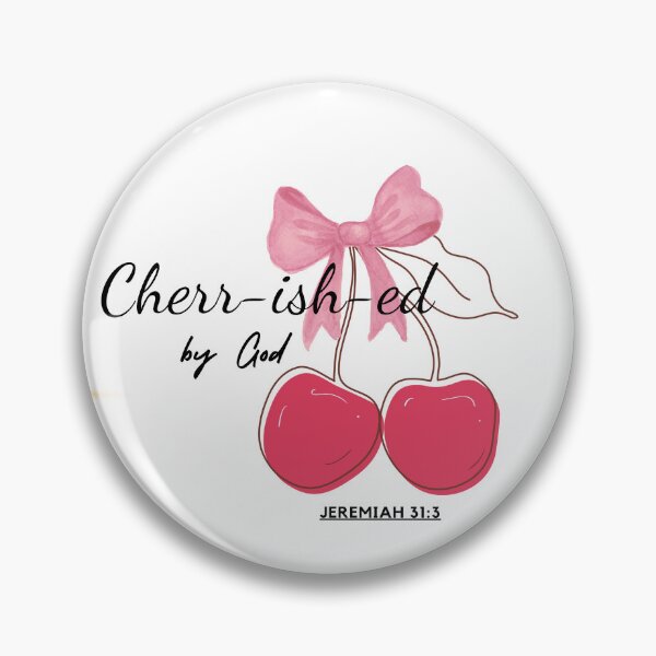 Item preview, cherrished by god designed and sold by Pop of Faith.