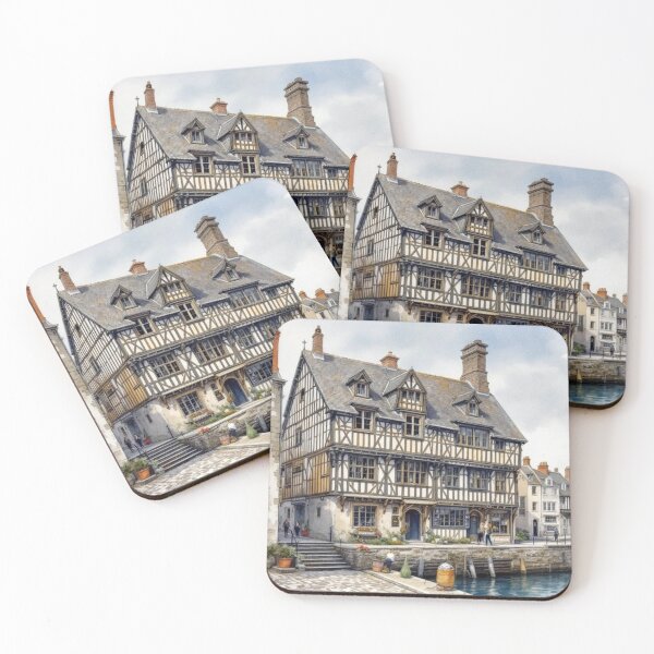 Item preview, Old house on the harbor designed and sold by jefboutique6150.
