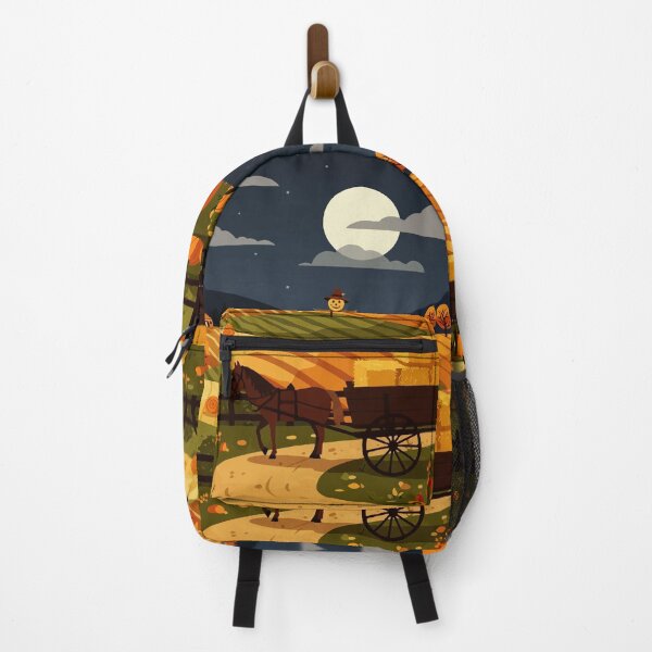 Item preview, Rural landscape at night during the grain harvest designed and sold by Design4uStudio.