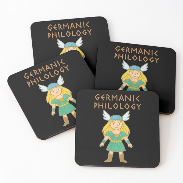 Artikelvorschau, Germanische Philologie Happy Valkyrie entworfen und verkauft von Nerd Romance Café.