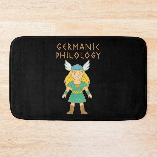 Item preview, Germanic Philology Happy Valkyrie designed and sold by Nerd Romance Café.