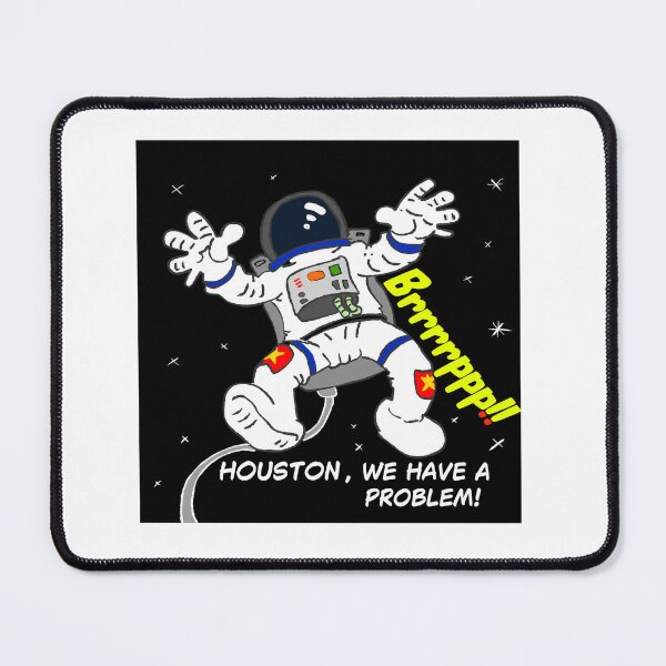 Item preview, Funny Astronaut cartoon, digital art designed and sold by Grant Wilson.