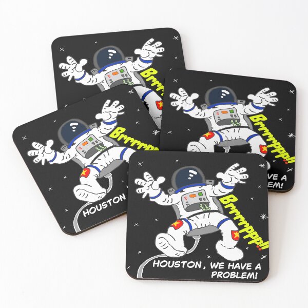 Item preview, Funny Astronaut cartoon, digital art designed and sold by Grant Wilson.