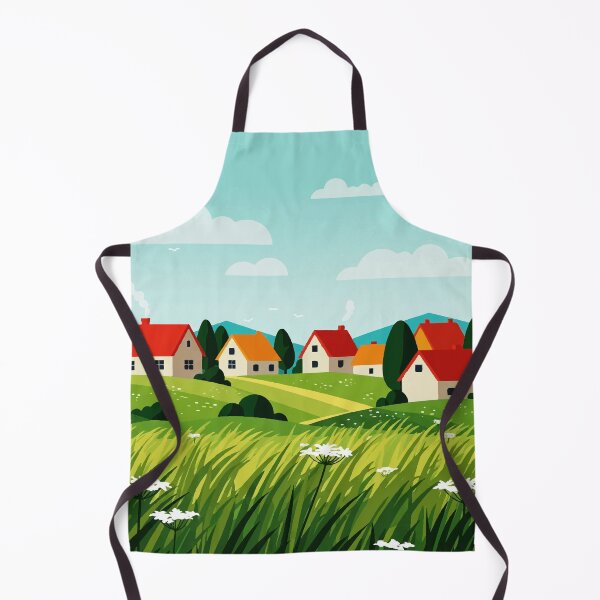 Item preview, Wind in the grass in a rural landscape designed and sold by Design4uStudio.