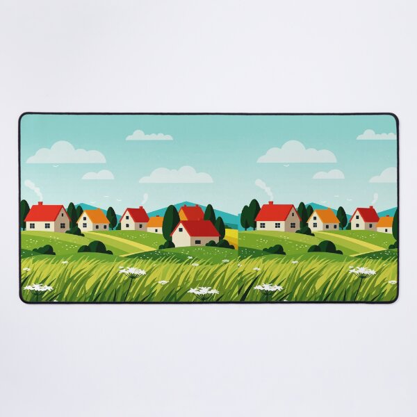 Item preview, Wind in the grass in a rural landscape designed and sold by Design4uStudio.