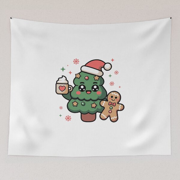 Item preview, kawaii christmas tree designed and sold by jkrphoto.