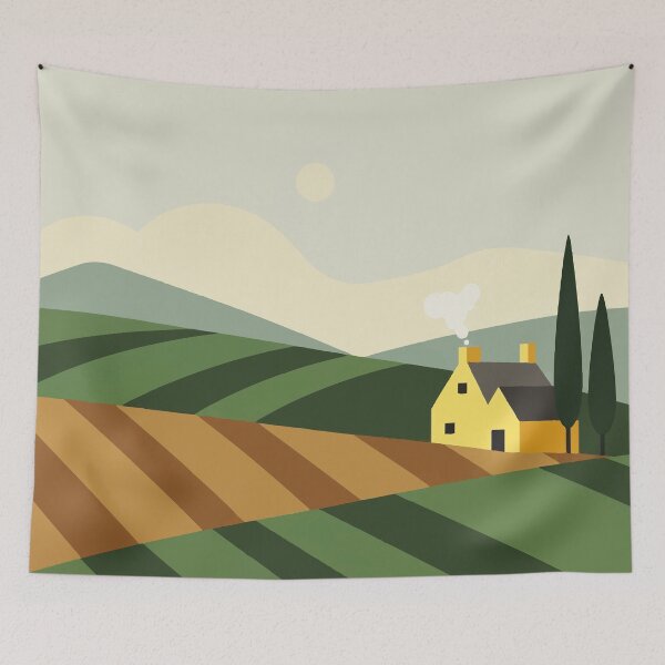 Item preview, Rural landscape designed and sold by Design4uStudio.