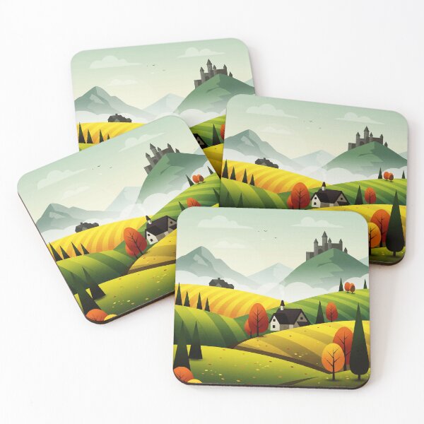 Item preview, Rural landscape designed and sold by Design4uStudio.