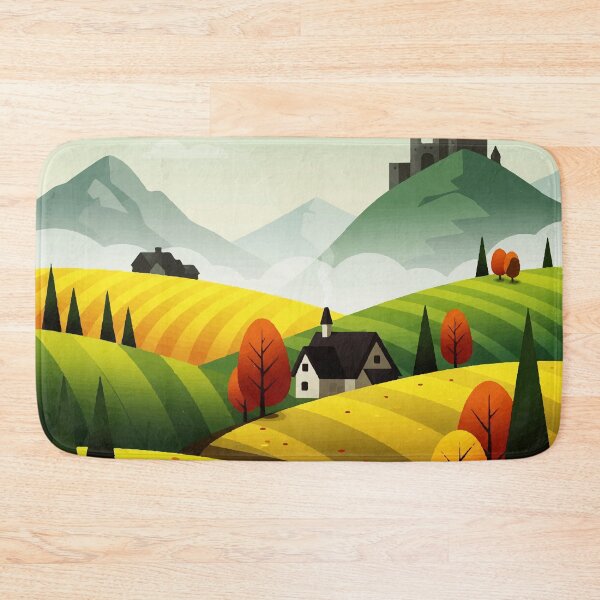 Item preview, Rural landscape designed and sold by Design4uStudio.