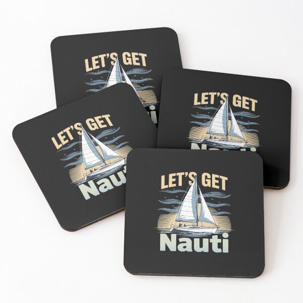 Item preview, Let's Get Nauti Funny Sailing Nautical Party designed and sold by LeeEvans222.