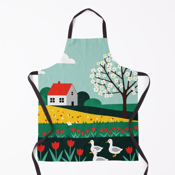 Item preview, A rural landscape in bloom designed and sold by Design4uStudio.