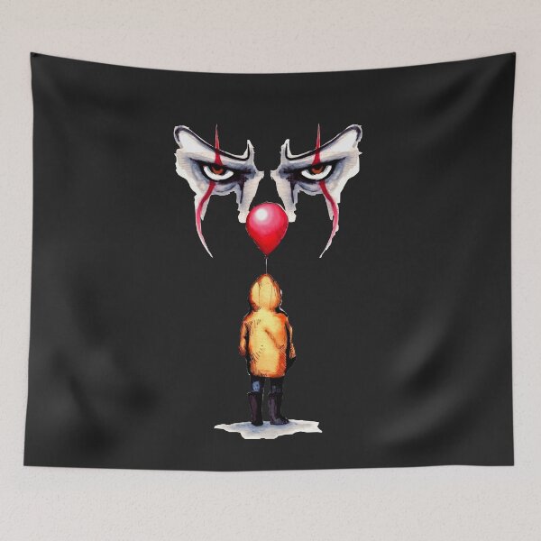 Item preview, Creepy-Clown-T-Shirt-Pennywise-The-Vintage-Circus copy designed and sold by EvyBlom.