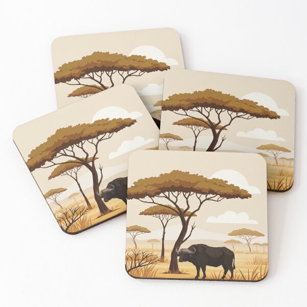 Item preview, African buffalo designed and sold by Design4uStudio.