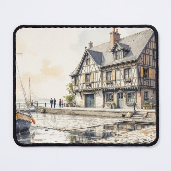 Item preview, Honfleur: house on the quay designed and sold by jefboutique6150.