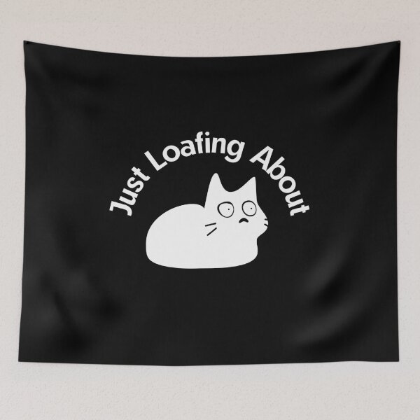 Item preview, White - Cat Lover - Just Loafing About designed and sold by StoneybrokeM.