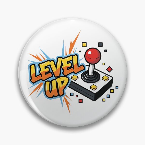 Item preview, Retro Arcade Level Up Gaming Design designed and sold by ArtLabCreations.