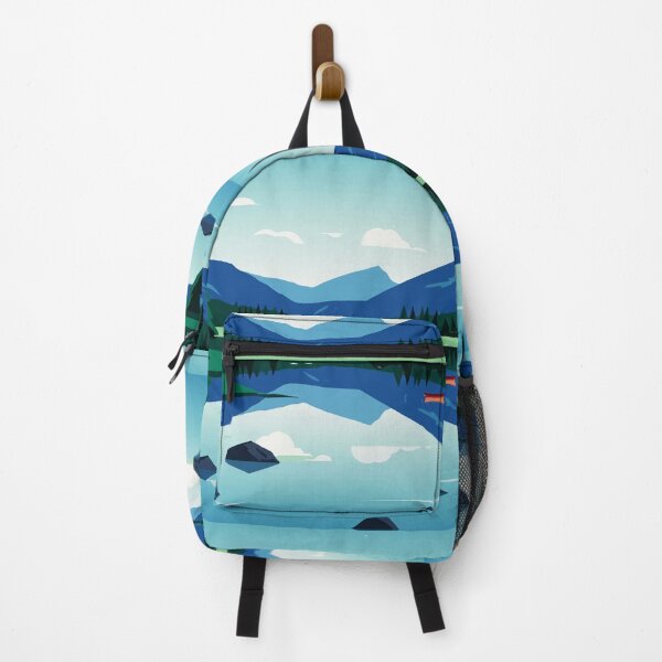 Item preview, Mountainous landscape of a lake designed and sold by Design4uStudio.