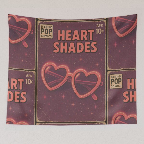 Item preview, Bubblegum Pop: Heart Shades designed and sold by bapupa.